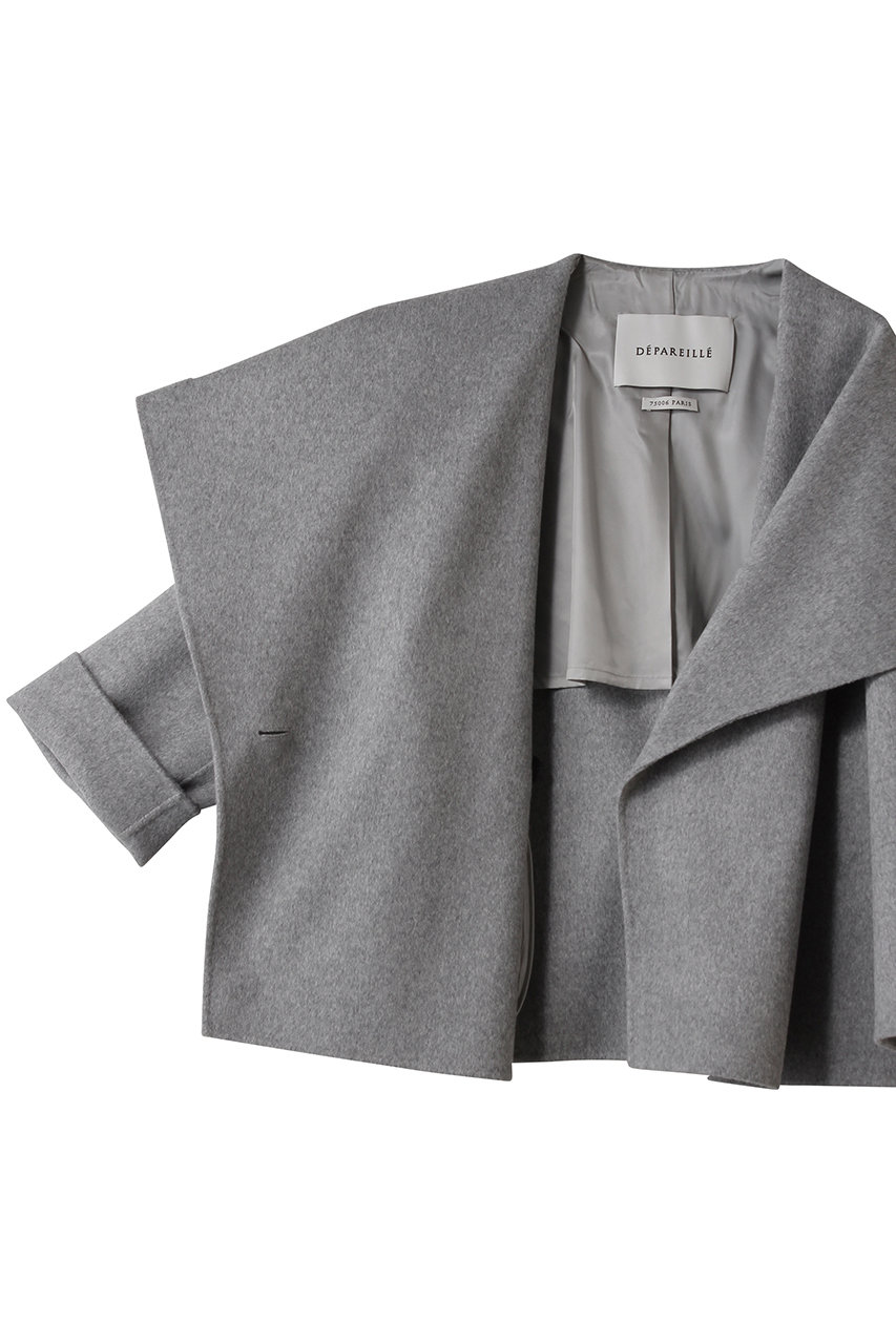 DEPAREILLE(デパリエ)｜ウールダブルフェイスビッグカラーコート