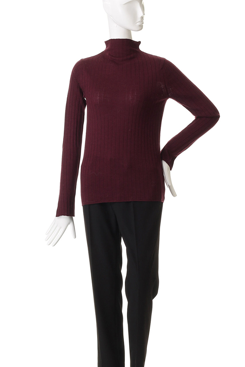 DEPAREILLE(デパリエ)｜ハイゲージリブタートルネック/オフホワイト の