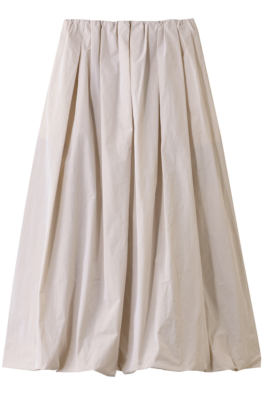 デパリエ/DEPAREILLEのポリタフタタックスカート(グレージュ/B1161AFS203)