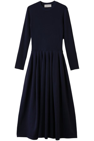 デパリエ/DEPAREILLEのポリジャージーギャザードレス(110500/110503)