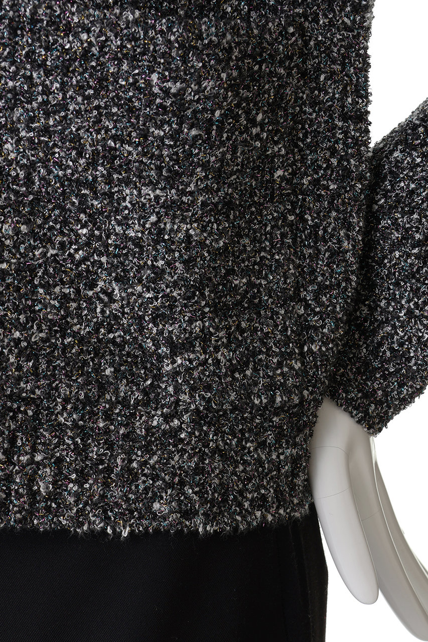 DEPAREILLE(デパリエ)｜ツイードライクニットカーディガン/オフ