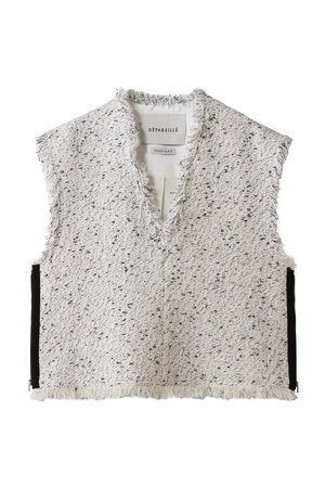 デパリエ/DEPAREILLEのネップツイードプルオーバージレ(110800/110806)