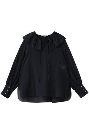 デパリエ/DEPAREILLEのシルキーラッフルブラウス(110400/110403)