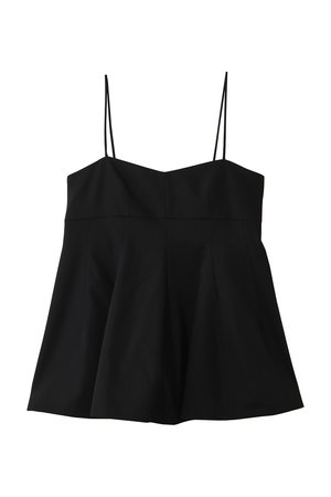 デパリエ/DEPAREILLEのウールナイロンギャバジンビスチェ(110400/110401)