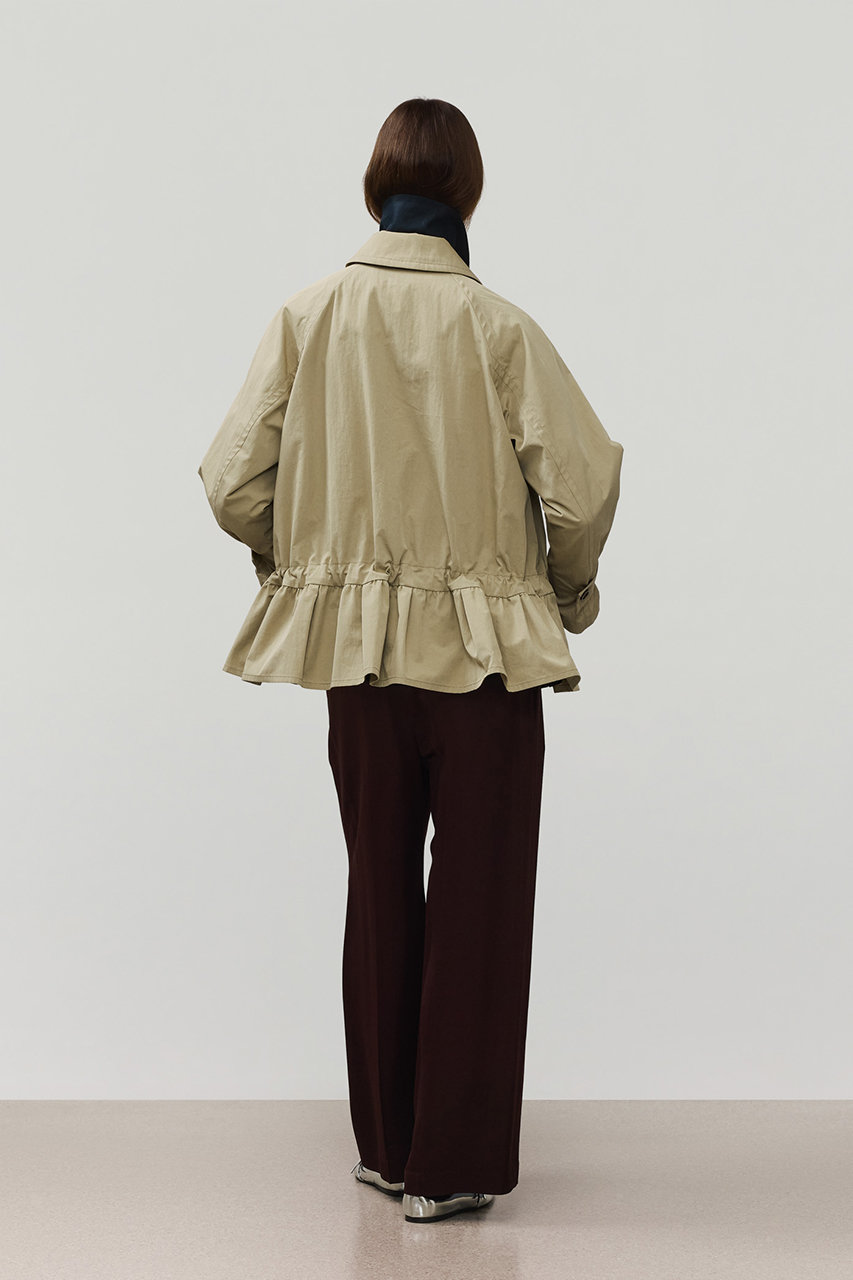 DEPARAILLE デパリエ ベージュケープブルゾン Advance Reservation 2023A/W vol.2｜DÉPAREILLÉ｜デパリエ