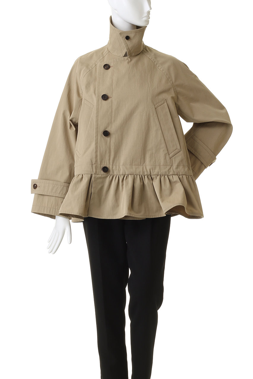 DEPARAILLE デパリエ ベージュケープブルゾン Advance Reservation 2023A/W vol.2｜DÉPAREILLÉ｜デパリエ