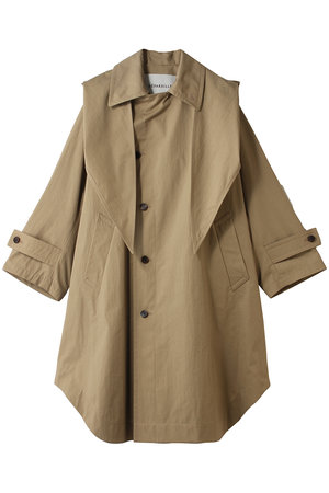 デパリエ/DEPAREILLEのギャバジンバルマカーンコート(110900/110903)