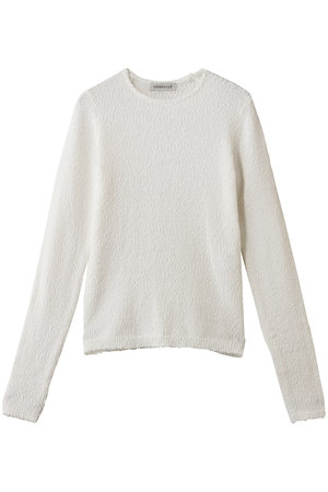 デパリエ/DEPAREILLEのスラブヤーンクルーネックプルオーバー(110300/110303)