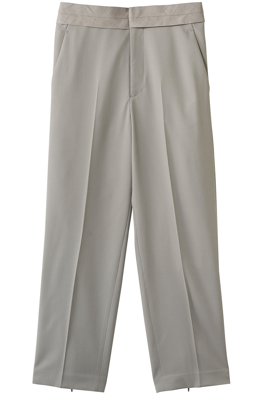 デパリエ/DEPAREILLEのウールナイロンギャバジンパンツ(グレージュ/B1161AFP305)