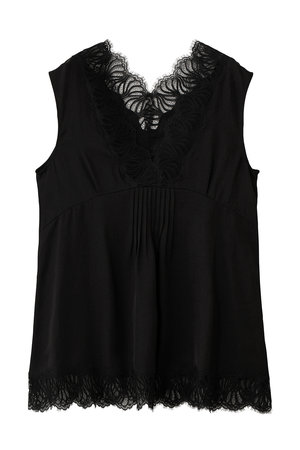 デパリエ/DEPAREILLEのレースドッキングブラウス(110400/110401)