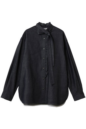 デパリエ/DEPAREILLEのライトデニムボウシャツ(110400/110403)