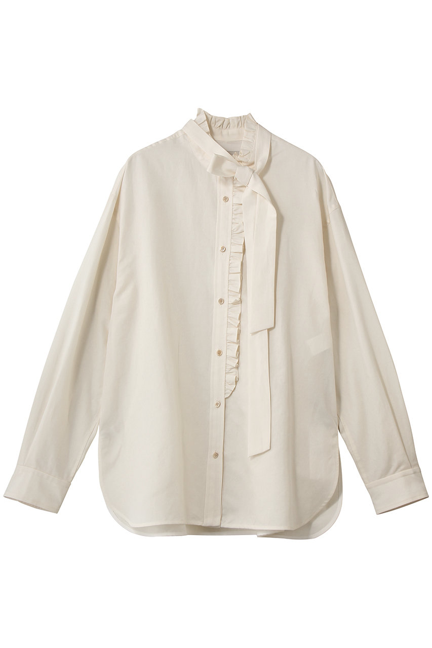 デパリエ/DEPAREILLEのライトデニムボウシャツ(オフホワイト/B1162AFB345)