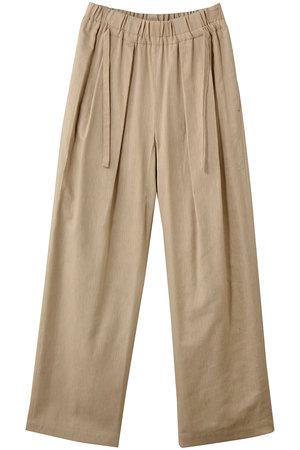 デパリエ/DEPAREILLEのヴィスコースリネンパンツ(110600/110601)