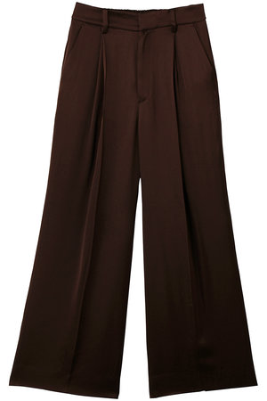 デパリエ/DEPAREILLEのサテンフレアパンツ(110600/110601)