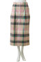 マドラスチェックスカート デパリエ/DEPAREILLE