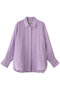 ラミーツイルレギュラーカラーシャツ デパリエ/DEPAREILLE パープル