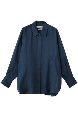 デパリエ/DEPAREILLEのラミーツイルレギュラーカラーシャツ(110400/110403)