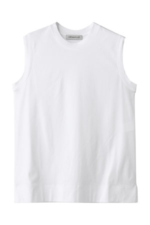 デパリエ/DEPAREILLEのスムースノースリーブTシャツ(110100/110101)