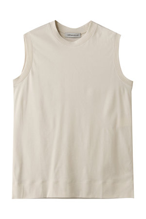 デパリエ/DEPAREILLEのスムースノースリーブTシャツ(110100/110101)