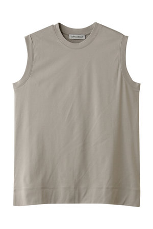 デパリエ/DEPAREILLEのスムースノースリーブTシャツ(110100/110101)