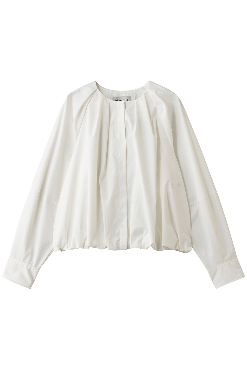 デパリエ/DEPAREILLEのタイプライターブラウスジャケット(オフホワイト/B1162AFB247)