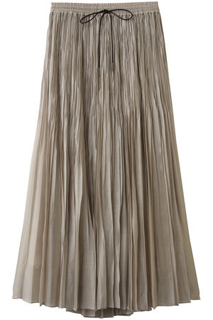 デパリエ/DEPAREILLEのテンセルオーガンジープリーツスカート(110700/110703)