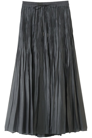 デパリエ/DEPAREILLEのテンセルオーガンジープリーツスカート(110700/110703)