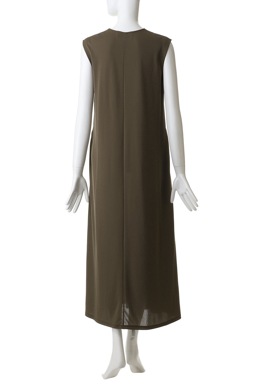 【美品】DEPAREILLE デパリエ 25ss トリアセテートジャージードレス DEPAREILLE(デパリエ)｜トリアセテートジャージードレス/グレージュ の