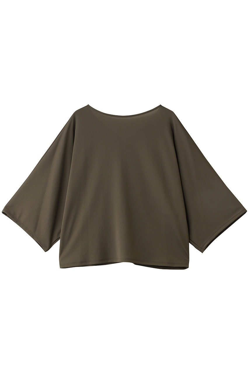 デパリエ/DEPAREILLEのトリアセテートジャージーBIG Tシャツ(グレージュ/B1162AUB420)