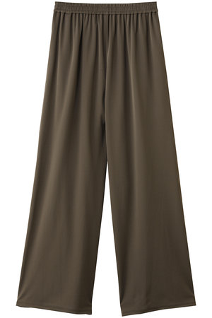 デパリエ/DEPAREILLEのトリアセテートジャージーワイドパンツ(110600/110601)