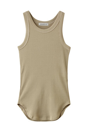 デパリエ/DEPAREILLEのオーガニックコットンリブタンクトップ(110100/110101)