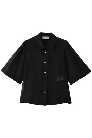 デパリエ/DEPAREILLEのコットンボイルショートスリーブブラウス(110400/110402)