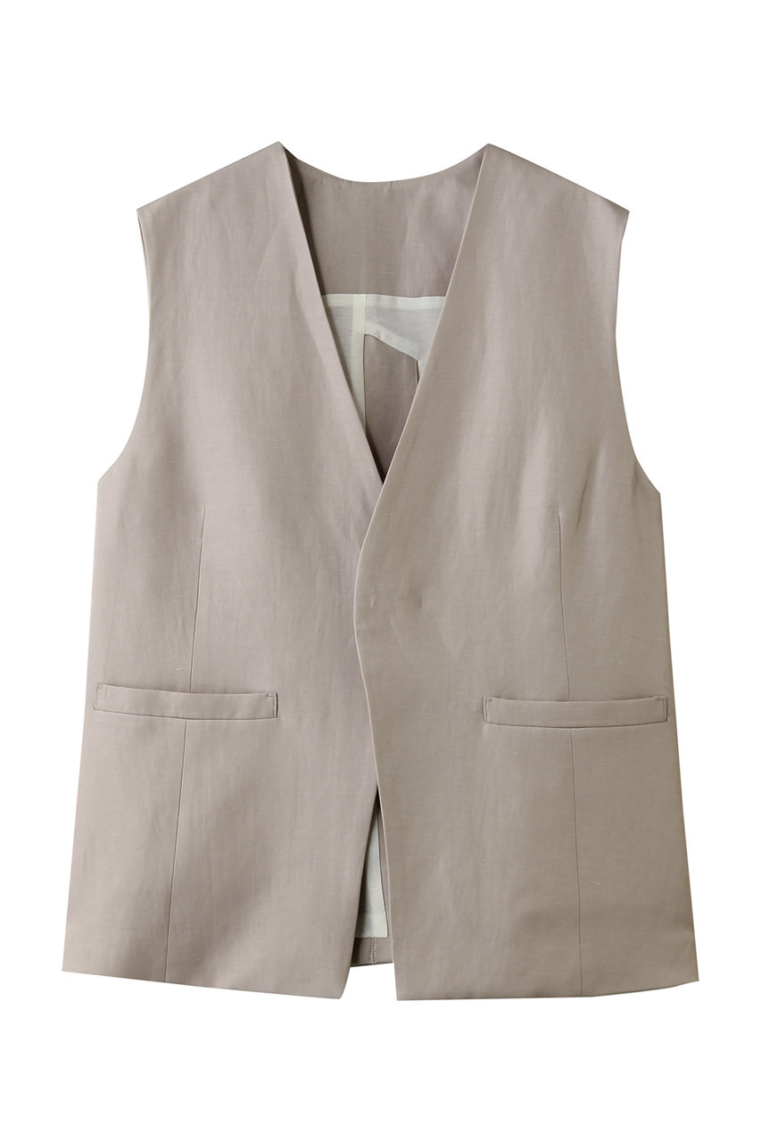 デパリエ/DEPAREILLEのトリアセテートリネンジレ(ベージュ/B1162AFV226)