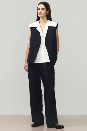 デパリエ/DEPAREILLEの【予約販売】トリアセテートリネンウエストベルトパンツ(110600/110601)