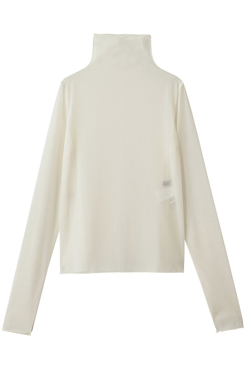 DEPAREILLE シフォンハイネック (オフホワイト, 1) デパリエ ELLE SHOP