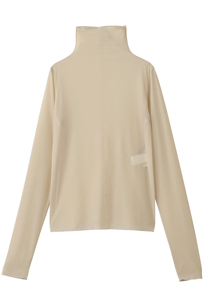 DEPAREILLE シフォンハイネック (ベージュ, 1) デパリエ ELLE SHOP