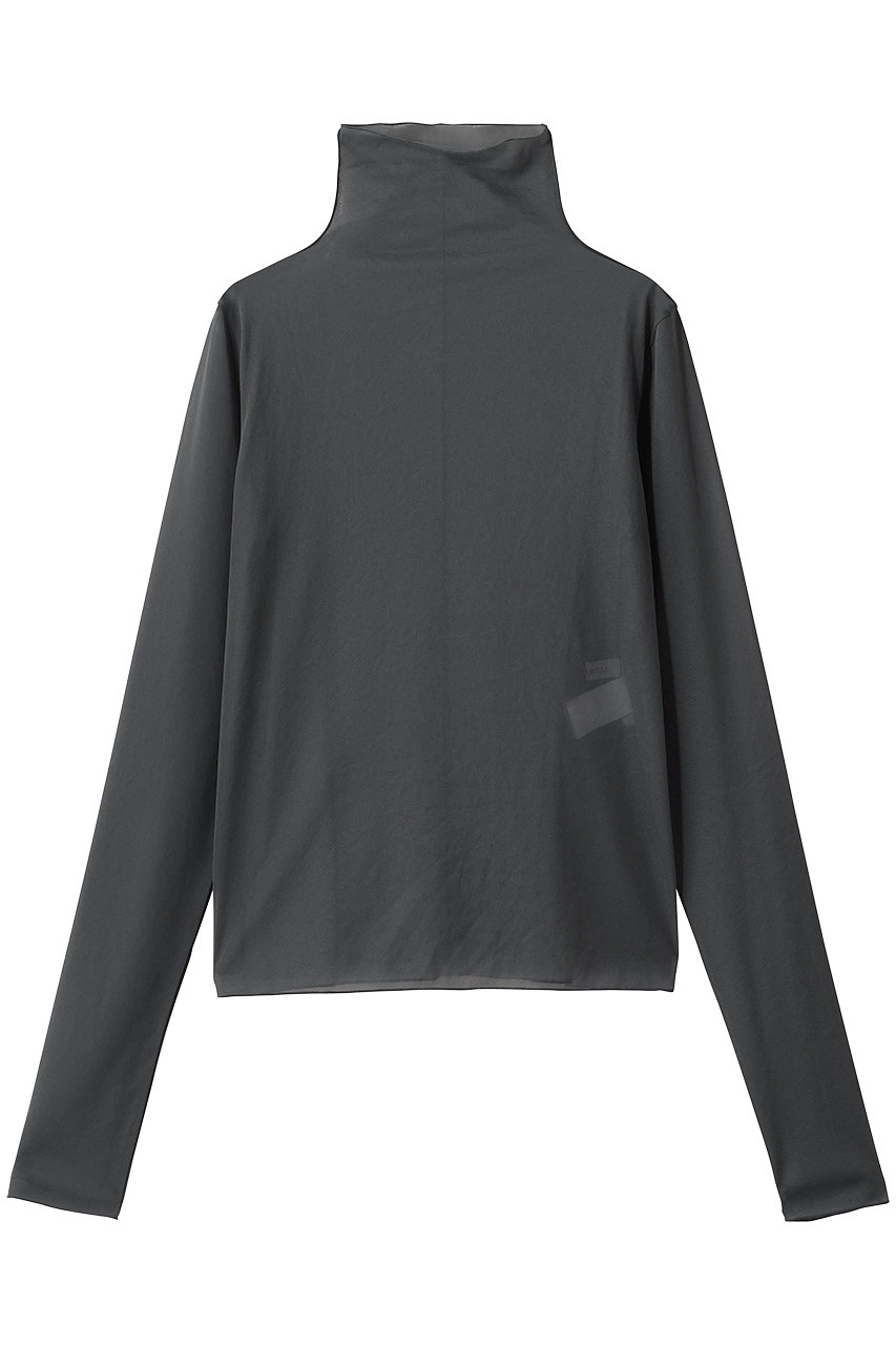 DEPAREILLE シフォンハイネック (グレー, 1) デパリエ ELLE SHOP