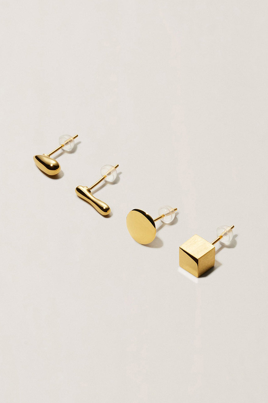 SARARTH(サラース)|【受注生産】ELLIPSE スタッドペアピアスⅡ SARARTH(サラース)|【受注生産】ELLIPSE スタッドペアピアスⅡ