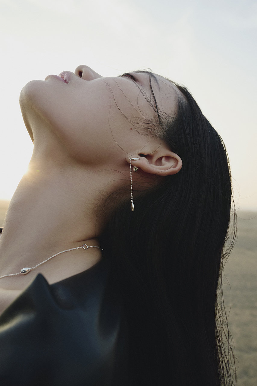 SARARTH(サラース)｜ELLIPSE シード ピアス/シルバー の通販｜ELLESHOP