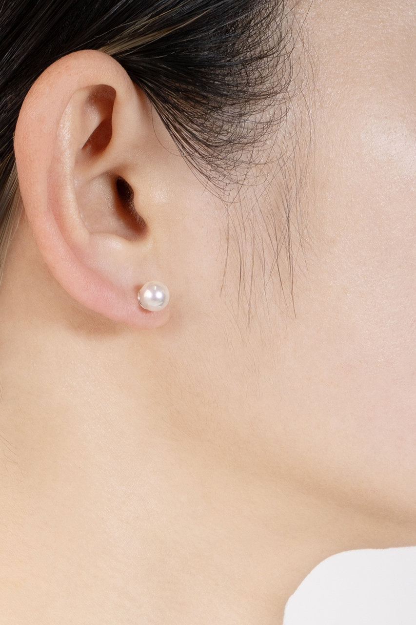 サラース SARARTH ピアスとキャッチのセット販売 SARARTH(サラース)｜FAKE PEARL LIGHT ピアス Ⅱ/シルバー の通販