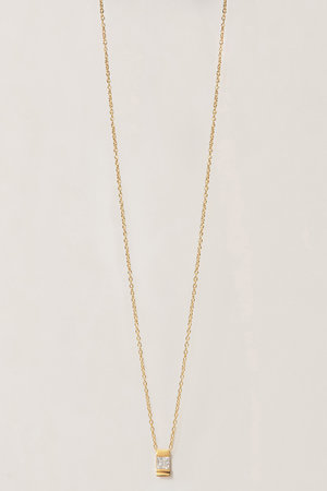 サラース/SARARTHのMOISSANITE LIGHT スクエア ペンダント(K24P)(150200/150201)