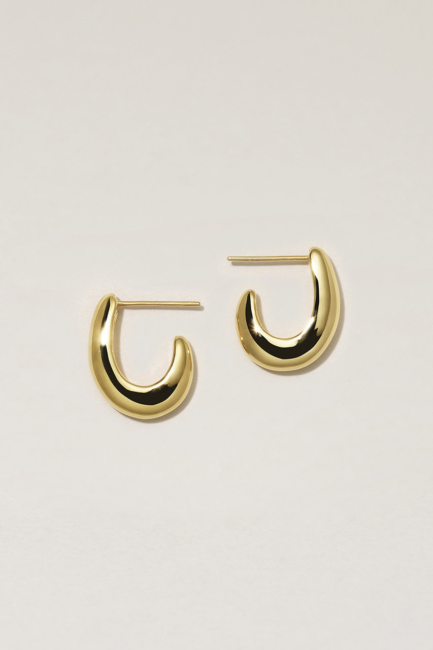 サラース/SARARTHのELLIPSE O ピアス I（K24P)(ゴールド/SPS-F212108)