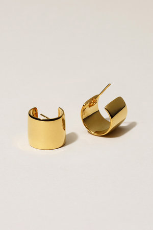 サラース/SARARTHのGLEAM HOOP ピアスⅠ(K24P)(150100/150101)