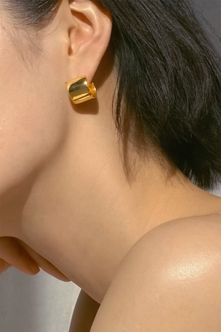 SARARTH(サラース)｜GLEAM HOOP ピアスⅠ(K24P)/ゴールド の通販