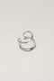 【ELLE SHOP限定】GAIA DOUBLE イヤーカフ（片耳用） サラース/SARARTH シルバー