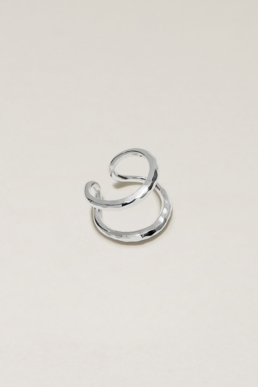 サラース/SARARTHの【ELLE SHOP限定】GAIA DOUBLE イヤーカフ（片耳用）(シルバー/SE-J261005)
