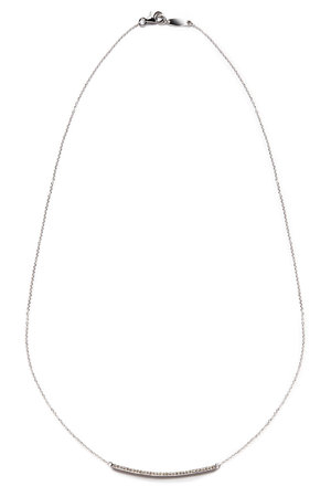 オー/oeauの【受注生産】obedient ネックレス(brown diamond)(150200/150201)