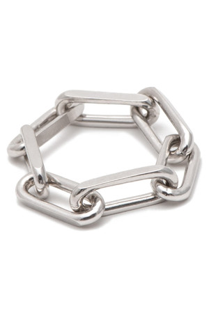 オー/oeauのbig chain リング(150400/150401)