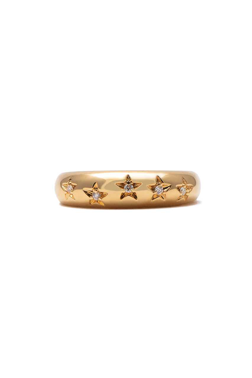 oeau(オー)｜meteor diamondリング/イエローゴールド の通販｜ELLESHOP 