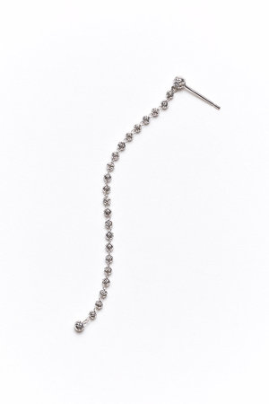 オー/oeauのcut ball chain ピアス